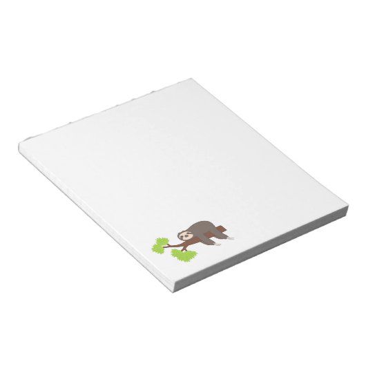 Schlafplatz Notizblock (angewinkelt)