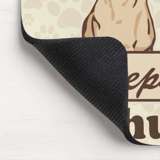 Schlafplätze mit Chihuahuas Mousepad (Ecke)