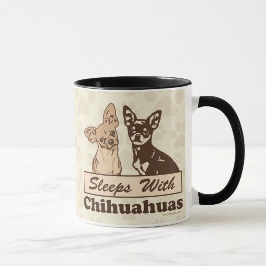 Schlafplätze mit Chihuahuas Tasse (Rechts)
