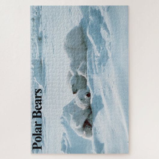 Schlafpolare Bären Jigsaw Puzzle (Vertikal)