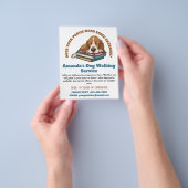 Schlafpooch Hundwanderung Flyer (Gruppe)