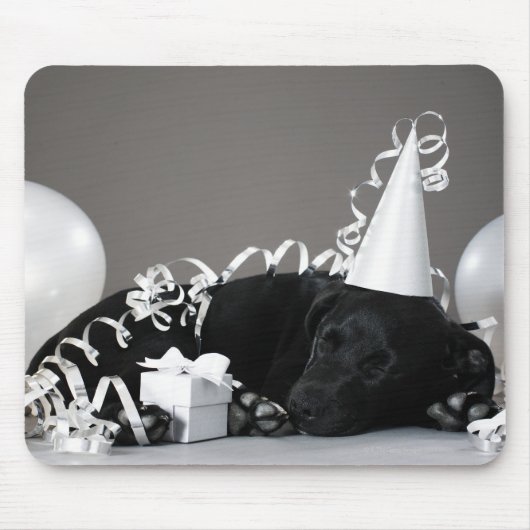 Schlafpuppe im Party Mousepad (Vorne)