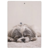 Schlafpuppe Klemmbrett (Rückseite)