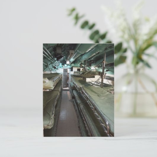 Schlafquartiere Postkarte (Stehend Vorderseite)