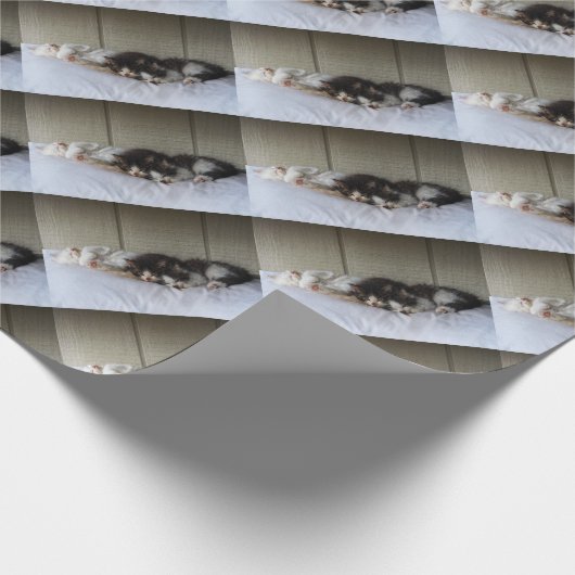 Schlafräume Geschenkpapier (Ecke)