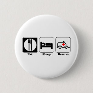 Schlafrettung Button