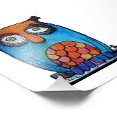 Schläfrig Fotodruck (Ecke)