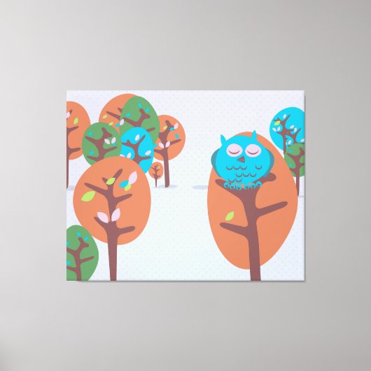 Schläfrig Leinwanddruck (Vorderseite)