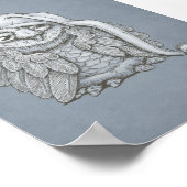 Schläfrig Poster (Ecke)