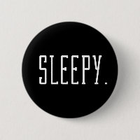 Schläfrig. Typografie