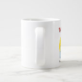 Schläfrige Bärn-Neuheits-Kaffee-Tasse Jumbo-Tasse (Rückseite)