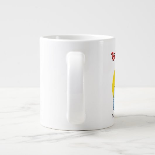 Schläfrige Bärn-Neuheits-Kaffee-Tasse Jumbo-Tasse (Rückseite)