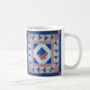 Schläfrige Bärn-Steppdecke Kaffeetasse