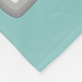 Schläfrige Boston-Terrier-Fleece-Decke Fleecedecke (Ecke)