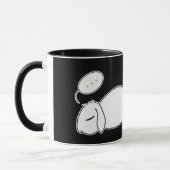 Schläfrige Häschen Stewie Logo-Tasse Tasse (Links)