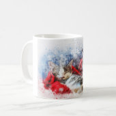 Schläfrige Kätzchen Kaffeetasse (Vorderseite Links)