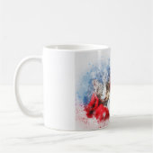 Schläfrige Kätzchen Kaffeetasse (Links)