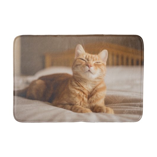 Schläfrige Katze Getty Bild-| Badematte (Vorderseite)