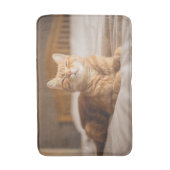 Schläfrige Katze Getty Bild-| Badematte (Vorderseite Vertikal)