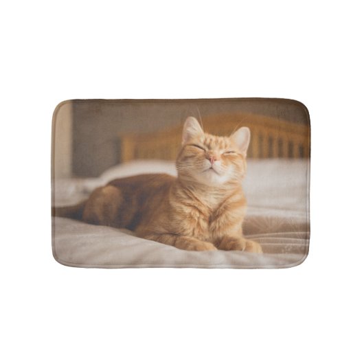 Schläfrige Katze Getty Bild-| Badematte (Vorderseite)