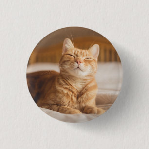 Schläfrige Katze Getty Bild- Button