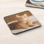 Schläfrige Katze Getty Bild-| Getränkeuntersetzer (Linke Seite)