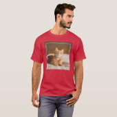Schläfrige Katze Getty Bild-| T-Shirt (Vorne ganz)