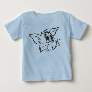 Schläfrige Katze Toms Baby T-shirt