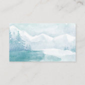 Schläfrige Pinguin Kinderdusche Windeln Raffel Tic Telefonnummerkarte (Rückseite)