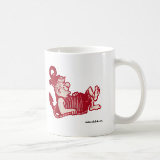 Schläfrige Seemann-Keramik-Tasse Kaffeetasse