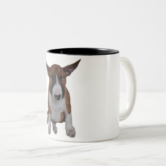 Schläfrige Smeagol Stier Zweifarbige Tasse (VorderseiteRechts)