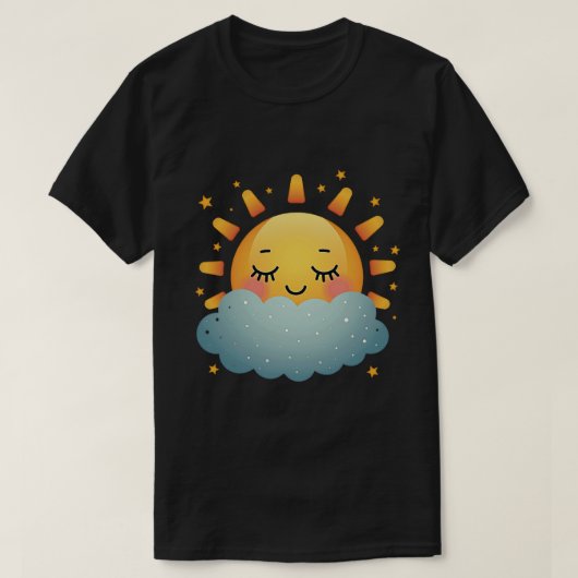 Schläfrige Sonne T-Shirt (Design vorne)
