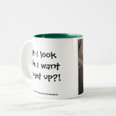 Schläfrige Zeit Maya-Tasse Zweifarbige Tasse (Vorderseite Links)