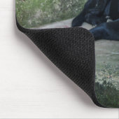 Schläfriger Hund Mousepad (Ecke)