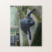 Schläfriger Hund Puzzle (Vertikal)