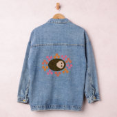 Schläfriger Igel und Blume Jeansjacke (Hangar)