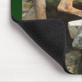 Schläfriger Känguru Mousepad (Ecke)