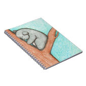 Schläfriger Koala Notizblock (Rechte Seite)