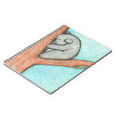 Schläfriger Koala Notizblock (Linke Seite)