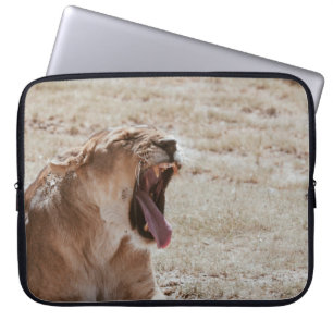 SCHLÄFRIGER LÖWE LAPTOPSCHUTZHÜLLE