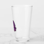 Schläfriger Lustiger Oktopus Glas (Links)