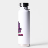 Schläfriger Lustiger Oktopus Trinkflasche (Links)