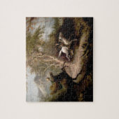 Schläfriges hohles kopfloser Reiter-Puzzlespiel Puzzle (Vertikal)