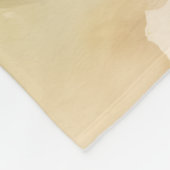 Schläfriges kleines Fohlen Fleecedecke (Ecke)