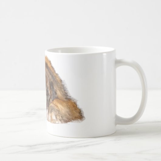Schläfriges Leonberger Kaffeetasse (Rechts)