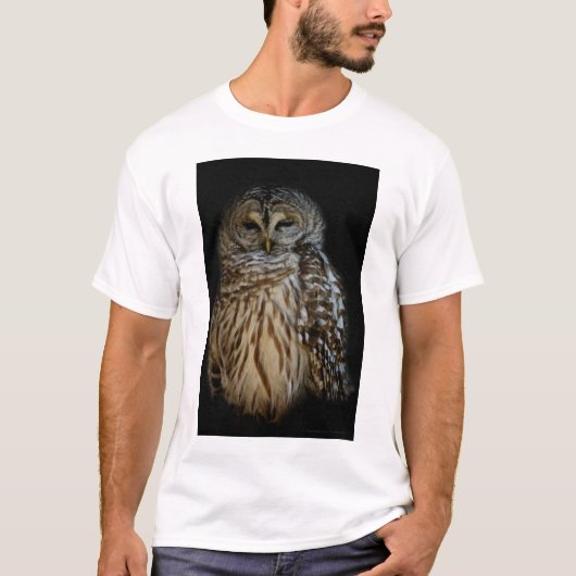 Schläfriges Owl Shirt (Vorderseite)