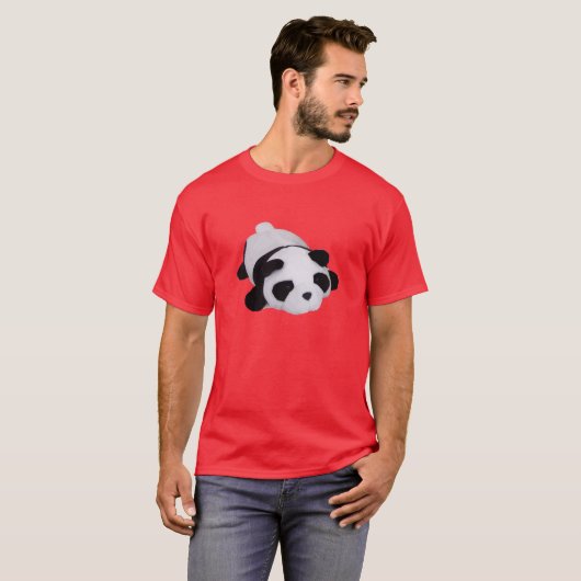 Schläfriges Panda-Shirt T-Shirt (Vorne ganz)