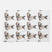 Schläfriges siamesisches küchentuch (Horizontal)