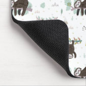 Schläfriges süßes Trägheits-Muster Mousepad (Ecke)
