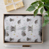 Schläfriges süßes Trägheits-Muster Seidenpapier (Geschenk)